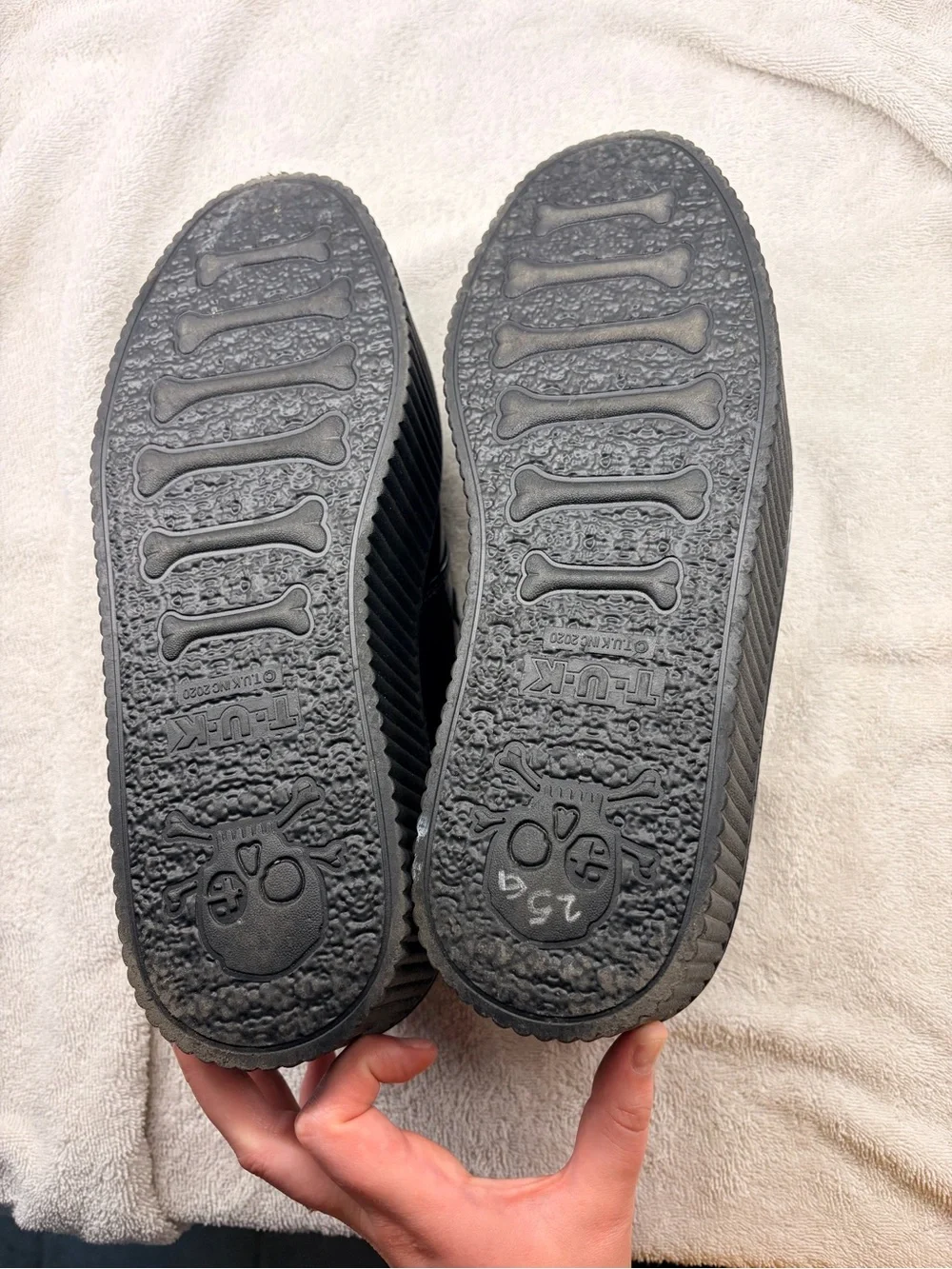 T.U.K. Footwear black patent Viva Mondo creepers men’s 12